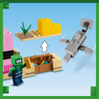 Zestaw klocków LEGO Minecraft Dom aksolotla 242 elementy (21247) - obraz 8