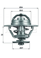 Термостат MAHLE TX 93 79D MAHLE (TX9379D)