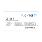Глюкометр Bionime Rightest GM 550+10 тест смужок та безстрокова гарантія - зображення 5
