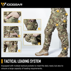 Тактичні демісезонні військові штани G2 Multicam з наколінниками 2XL Мультикам IDG2078990-2 - зображення 9