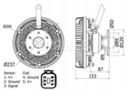 Віскозна муфта MAHLE (CFC26000S)