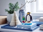 Конструктор LEGO Iconic Різдвяний пінгвін 244 деталі (40498) - зображення 4