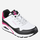 Жіночі кросівки Skechers 155593-WNPK 37 (7US) 24 см Білий/Рожевий (195969714973) - зображення 4