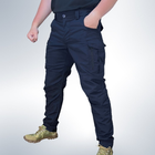 Чоловічі штани тактичні літні для ДСНС ріп стоп 56 Сині - зображення 2