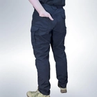 Чоловічі штани тактичні літні для ДСНС ріп стоп 50 Сині - зображення 4