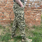Мужские штаны тактические летние для военных рип стоп 46 Пиксель - изображение 4