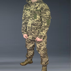 Костюм Горка летний тактический для военных Рип Стоп камуфляжный 56 Пиксель - изображение 3