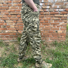 Чоловічі штани тактичні літні для військових ріп стоп 60 Піксель - зображення 4