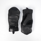 Тактичні зимові рукавиці Чорні L - зображення 1