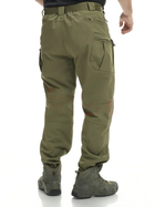 Тактичні утеплені штани Eagle PA-04 IX7 Soft Shell на флісі Olive Green M - зображення 3