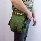 Настегнана тактична поясна сумка E-Tac M14 Olive Green - зображення 9