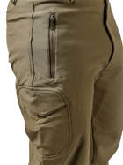Тактические штаны утепленные Eagle PA-01 Soft Shell на флисе Olive Green M - изображение 6