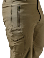 Тактические штаны утепленные Eagle PA-01 Soft Shell на флисе Olive Green XXL - изображение 6