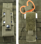 Тактичний підсумок (чохол) для ножиць та турнікету на систему Molle E-Tac GL-13 Green - зображення 3