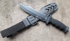 Нескладной тактический нож Colunbia туристический охотничий армейский нож с чехлом (1248A) - изображение 3