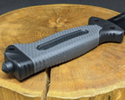 Нескладной тактический нож Colunbia туристический охотничий армейский нож с чехлом, огниво и точилка (4058A) - изображение 8