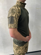 Убакс армійський із коротким рукавом піксель-хакі літній M - зображення 5