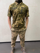 Тактический костюм летний пиксель штаны рип-стоп и поло CoolMax L - изображение 1
