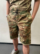 Тактичний літній костюм (поло + шорти) мультикам L - зображення 7