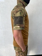 Армійський літній убакс з коротким рукавом мультикам-койот S - зображення 3