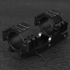 Кріплення на зброю для оптичного прицілу, на базі GM-008 (2x25-30mm), з планками - зображення 5