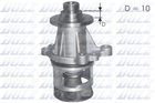 Водяной насос BMW 3 E36/E46/5 E34 89-07 Dolz (B216)