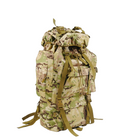 Тактичний армійський рюкзак, мультикам, 80л - зображення 1