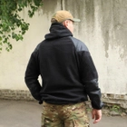 Флісова тактична куртка з капюшоном Шерман чорний розмір 56 (926) - зображення 3