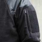 Флісова тактична куртка з капюшоном Шерман чорний розмір 56 (926) - изображение 8