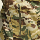 Флісова тактична кофта. Мультикам. Куртка флісова з капюшоном Шерман розмір 54 (926) - зображення 9