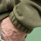Флісова тактична кофта. Куртка флісова з капюшоном Шерман олива розмір 52 (926) - изображение 10