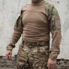 Тактическая рубашка УБАКС Мультикам Койот. UBACS с длинным рукавом "Самурай" размер 56 (914-1) - зображення 2