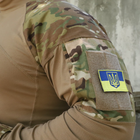 Тактическая рубашка УБАКС MultiCam® Original койот. UBACS с длинным рукавом "Самурай" размер 60 (914) - изображение 7