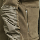 Флісова тактична куртка з капюшоном Шерман олива розмір 54 (926) - изображение 7