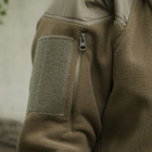Флісова тактична куртка з капюшоном Шерман олива розмір 68 (926) - изображение 6