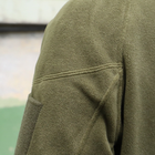 Флісова тактична кофта. Куртка флісова з капюшоном Шерман олива розмір 48 (926) - зображення 8
