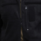 Флісова тактична куртка з капюшоном Шерман чорний розмір 52 (926) - зображення 11