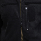 Флісова тактична куртка з капюшоном Шерман чорний розмір 64 (926) - зображення 11