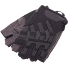 Тактичні рукавички з відкритими пальцями SP-Sport BC-8808 Чорний розмір: L - зображення 8