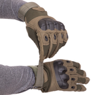 Тактичні рукавички із закритими пальцями Military Rangers BC-9877 колір: Оливковий, розмір: XL - изображение 2