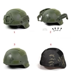 Кавер на шлем Защитный чехол ACH MICH 2000 с ушами - Black (C21-01-09) (15097) - изображение 3