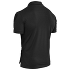 Тактична футболка поло Polo 48 розмір M,футболка зсу поло чорний для поліцейських, чоловіча футболка поло - зображення 4