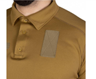 Тактическая футболка поло Polo 46 размер S,футболка зсу поло койот для военнослужащих, мужская футболка поло - изображение 4