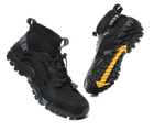 Тактическая, трекинговая обувь с дышащей эластичной тканью и нескользящей подошвой Outdoor T511-71Y, 43 Чорные - изображение 3