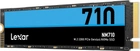 Dysk SSD Lexar NM710 1TB M.2 NVMe PCIe 4.0 x4 3D NAND (TLC) (LNM710X001T-RNNNG) - obraz 1