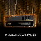 Dysk SSD Lexar NM800 Pro 1TB NVMe M.2 PCIe 4.0 x4 3D NAND (TLC) (LNM800P001T-RNNNG) - obraz 4