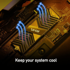 Dysk SSD Lexar NM800 Pro z radiatorem 1TB M.2 NVMe PCIe 4.0 x4 3D NAND (TLC) (LNM800P001T-RN8NG) - obraz 5