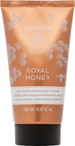 Krem do ciała Apivita Royal Honey Wzbogacony nawilżający 150 ml (5201279074210) - obraz 1