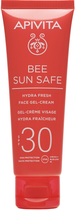 Сонцезахисний гель-крем для обличчя Apivita Bee Sun Safe SPF30 50 мл (5201279080150) - зображення 1