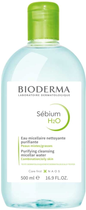 Płyn micelarny Bioderma Sebium H2O 500 ml (3401575645851) - obraz 1